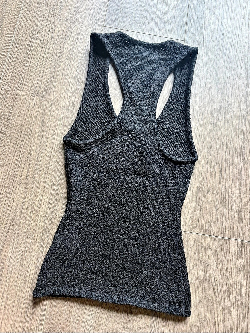 DISSH Black Racerback Tank Top - Picture 2 of 3